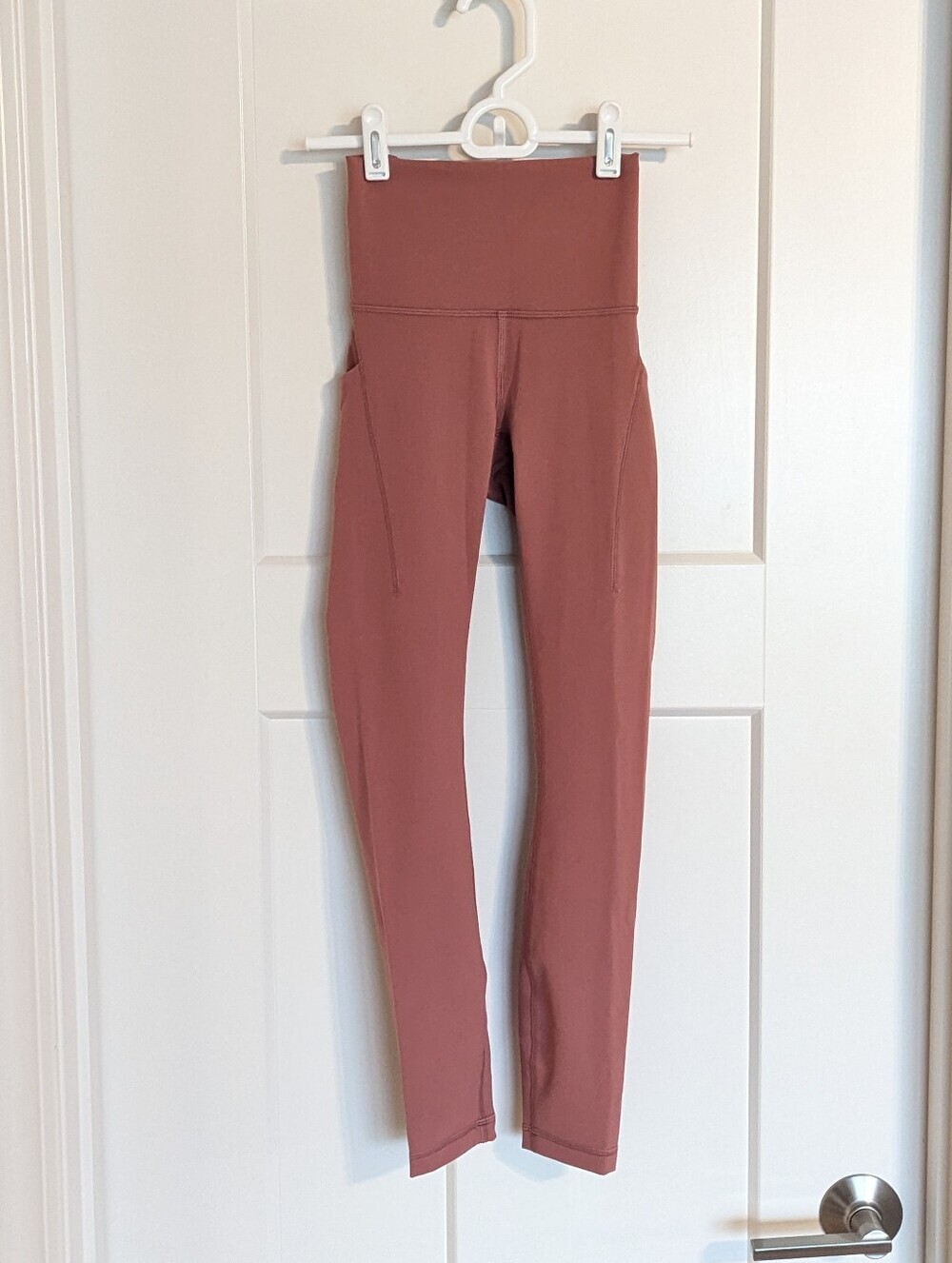 Lululemon Wunder Train with Pockets - Brier Rose sz 0